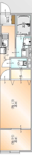 【ボヌールメゾンBの間取り】