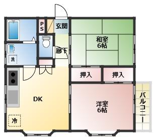 ツウィンハイツの間取り