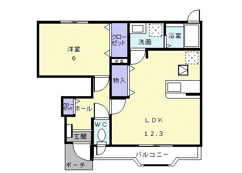 セントラルカーサIの間取り