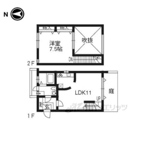 アントレデゥブリーズの間取り