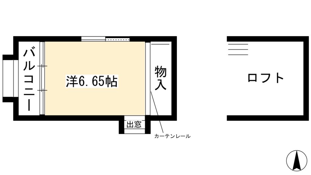 六重奏の間取り