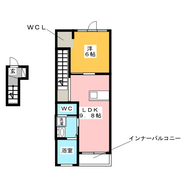 アークス黒田の間取り