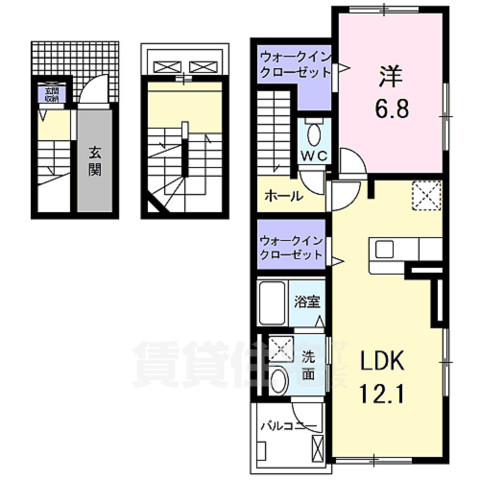 アビアントの間取り