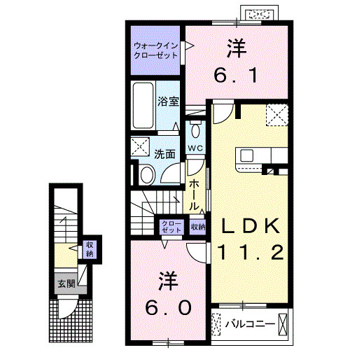 スクルドの間取り