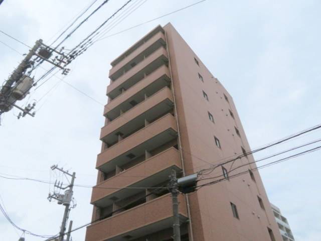 【広島市中区平野町のマンションの建物外観】