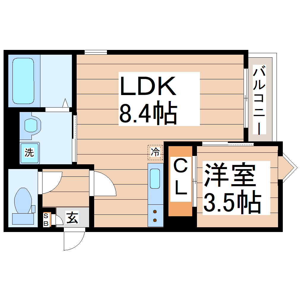 レガリスト東照宮プレステージの間取り