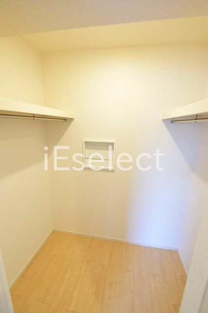 収納　大容量のウォークインクローゼット！