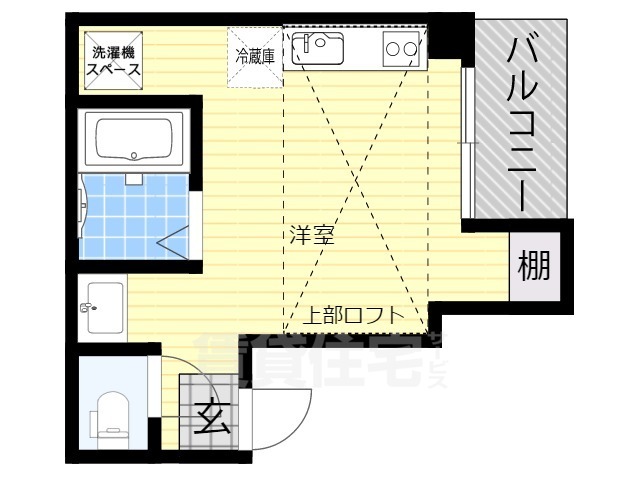 ジェミニ阪南の間取り