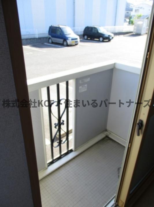 バルコニー　バルコニーがあります