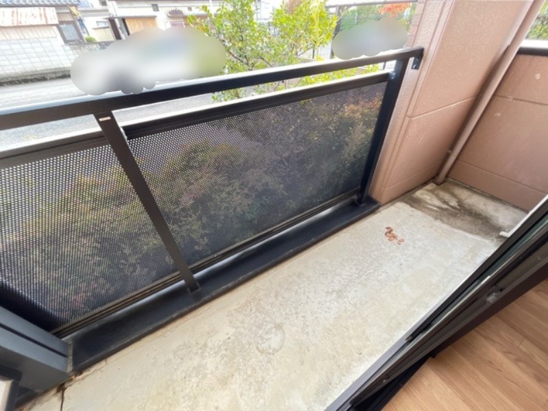 バルコニー　図面と現状に相違がある場合には現状を優先