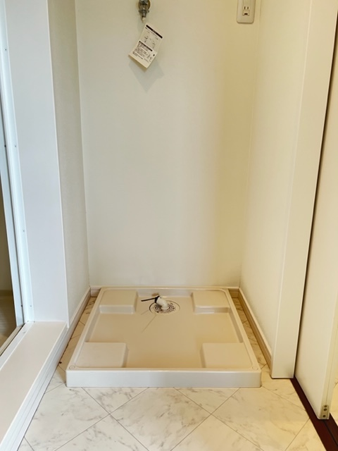 洗面設備　室内洗濯機置場