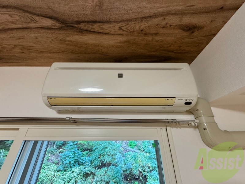 その他設備　こちらはエアコンが設置されております！夏場も快適です！