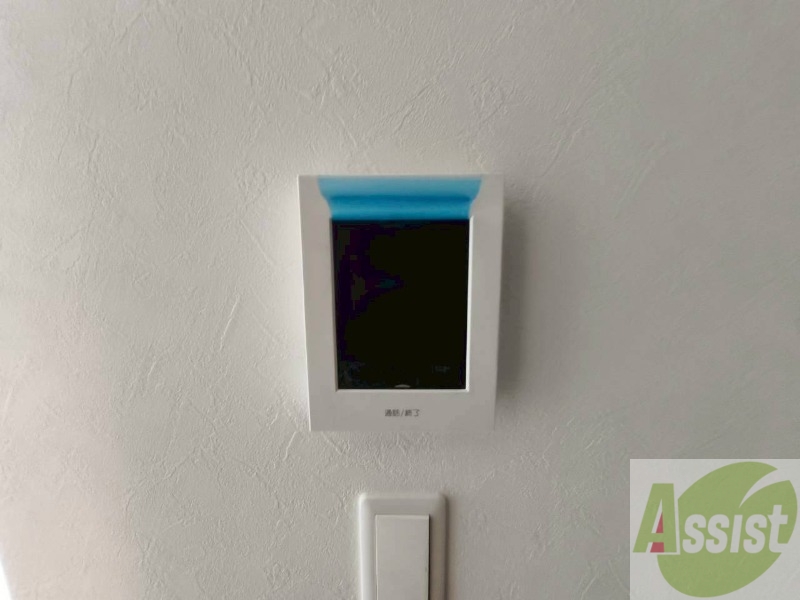 セキュリティ　モニタ付インターホンでセキュリティ面も安心です。