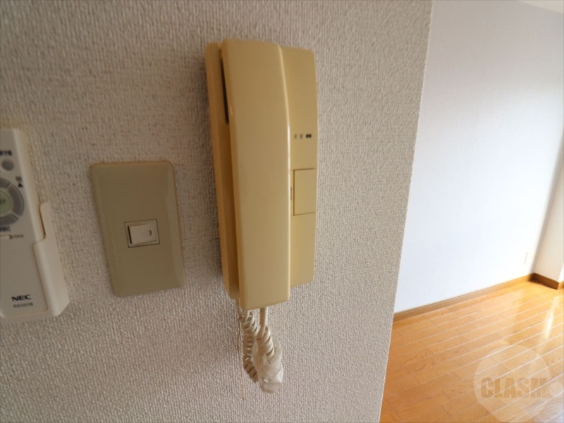 セキュリティ　インターフォンで安心です