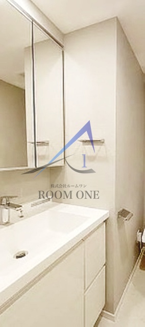 洗面設備　洗面台です。