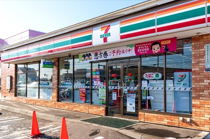 コンビニ　セブンイレブン札幌厚別東5条店（コンビニ）まで408m