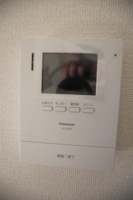 セキュリティ　モニターホンです♪