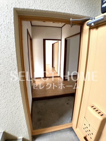 玄関　明るい玄関です