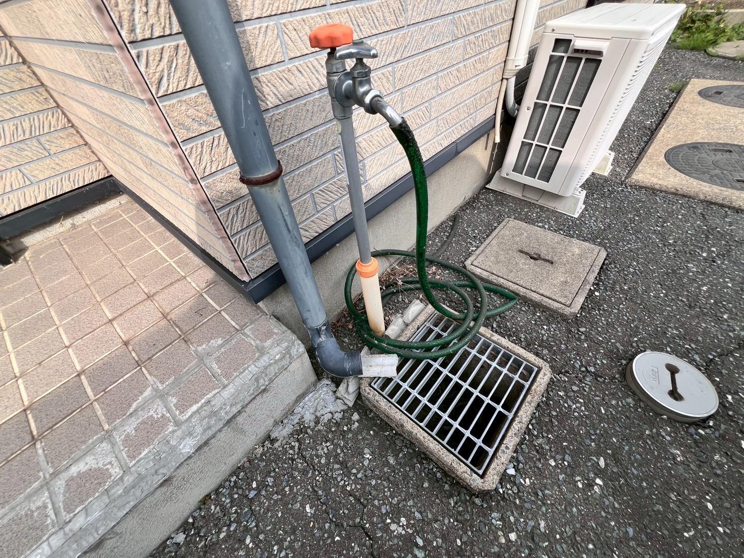 居室・リビング　外水道