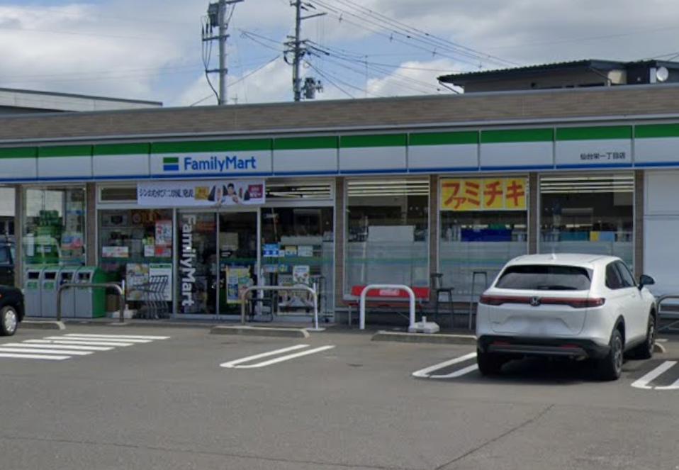 コンビニ　ファミリーマート 仙台栄一丁目店（コンビニ）まで157m