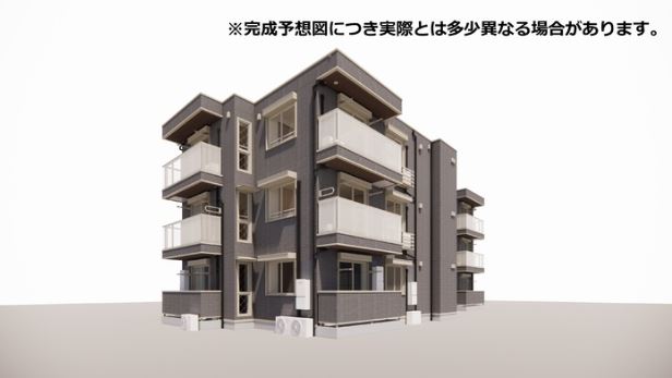 建物外観　2026年5月完成予定新築♪