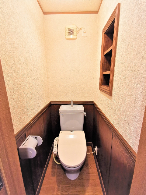 トイレ　温水洗浄便座