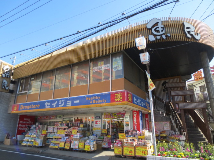 ドラックストア　ココカラファイン くすりセイジョー柿生駅前店（ドラッグストア）まで210m