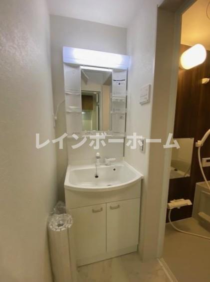 洗面設備　※建築中のため同施工会社参考写真となります。