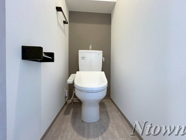 トイレ　ゆったりとした空間のトイレです