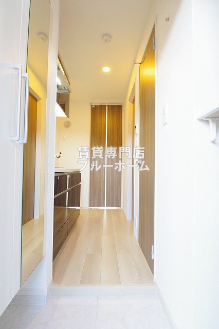 玄関　奥行のある玄関！