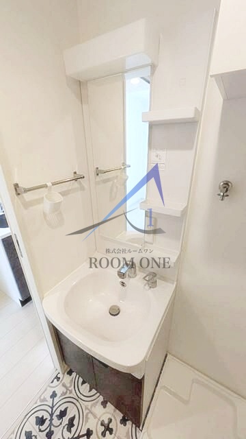 洗面設備　洗面台です。