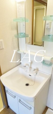 洗面設備　洗面台です。