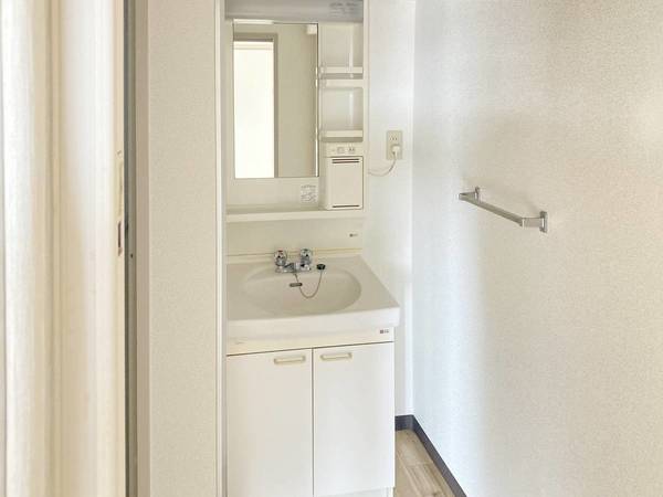 洗面設備　ビレッジハウスの同一物件・同一タイプの間取りの写真です