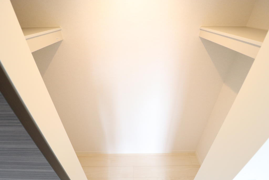 収納　ウォークインクローゼット♪