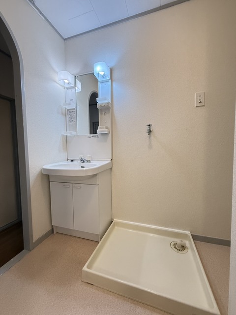 洗面設備　別部屋参考写真です