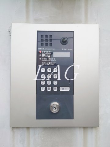 セキュリティ　オートロックです。