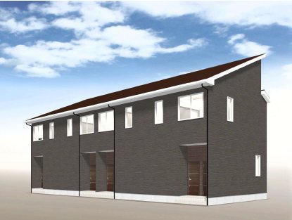 建物外観　※完成予想パース図です。