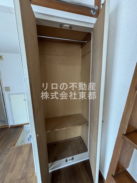 収納　奥行のある収納付です！増えがちな荷物をスッキリ収納できます！