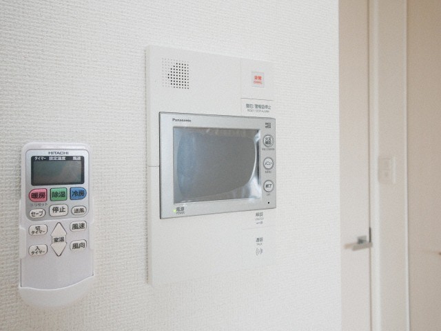 セキュリティ　モニター付きインターホンです