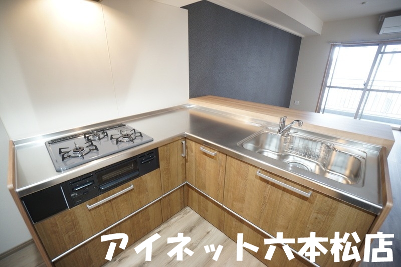 キッチン　毎日の料理が捗りますね。