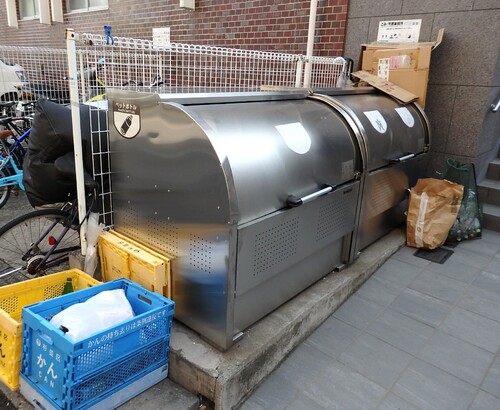 その他共有部分　ゴミ捨て場　※2025年4月撮影の写真