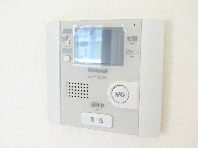 セキュリティ　モニター付きインターホンです♪