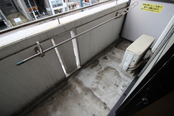 バルコニー　※別部屋の写真です