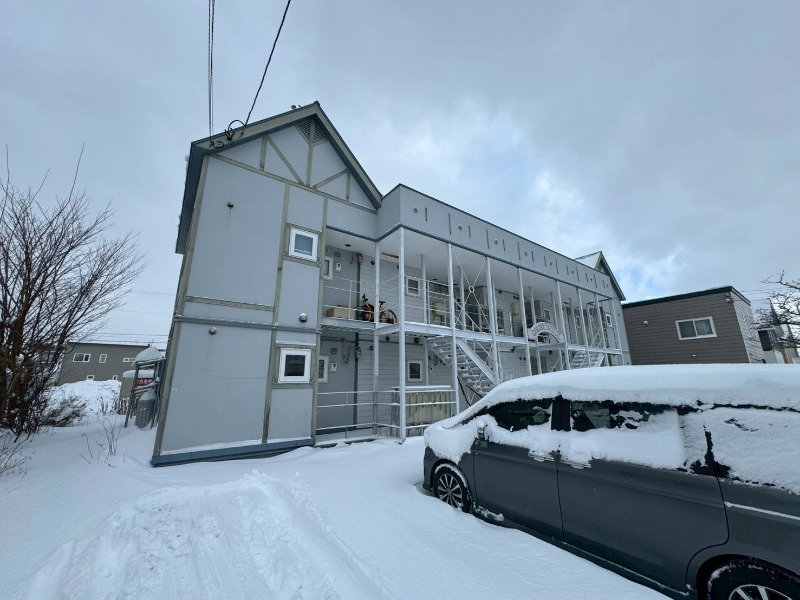 建物外観　札幌市北区あいの里４条「コートインディゴ」