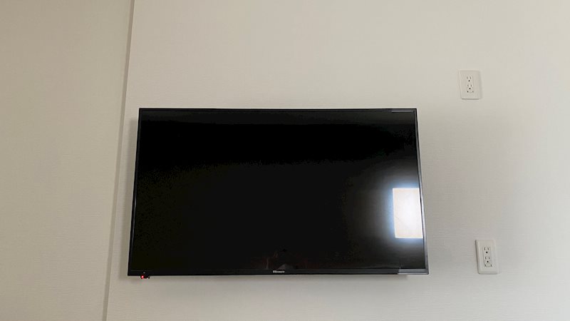 その他　壁掛けテレビは設備です。