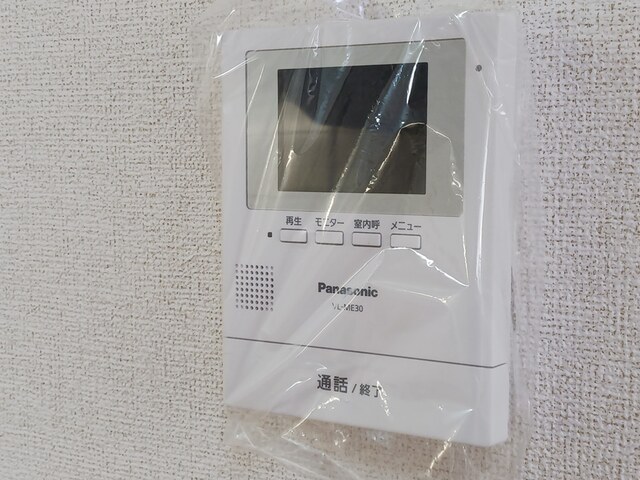セキュリティ　モニター付きインターホンでセキュリティーも安心