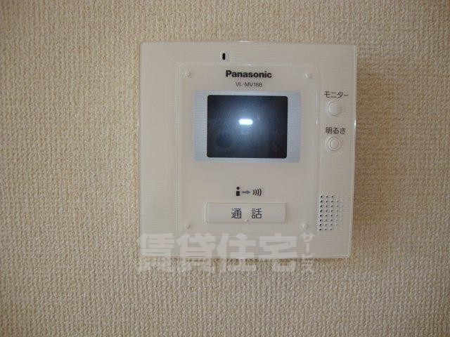 セキュリティ　カメラ付インターホン（イメージ）