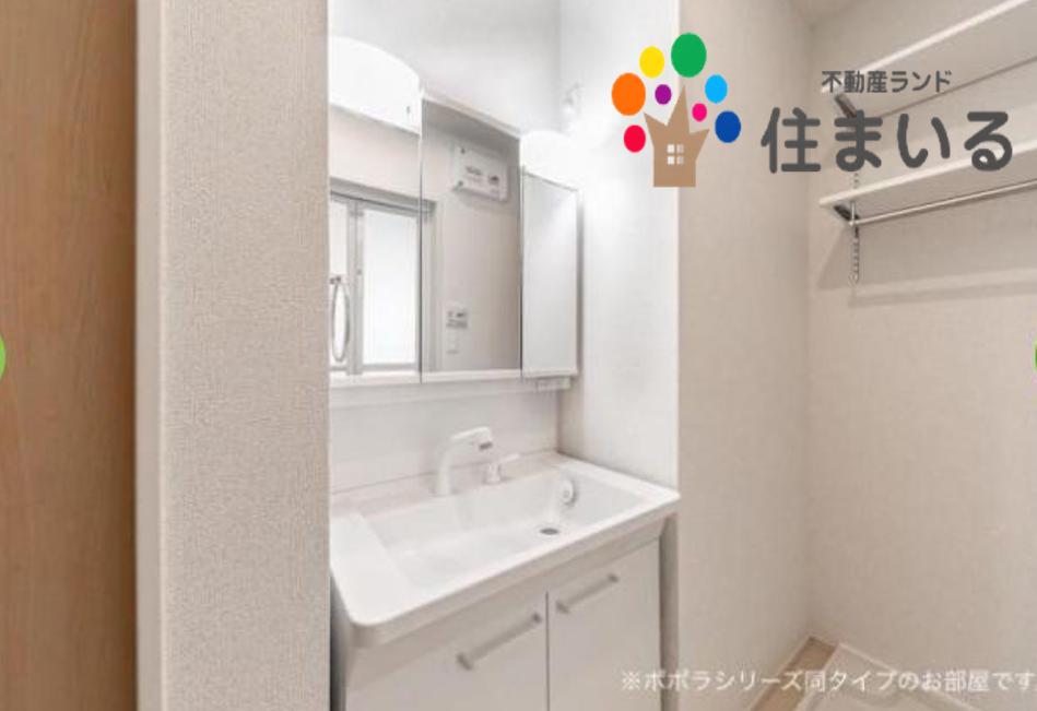 洗面設備　※写真は同型タイプとなります