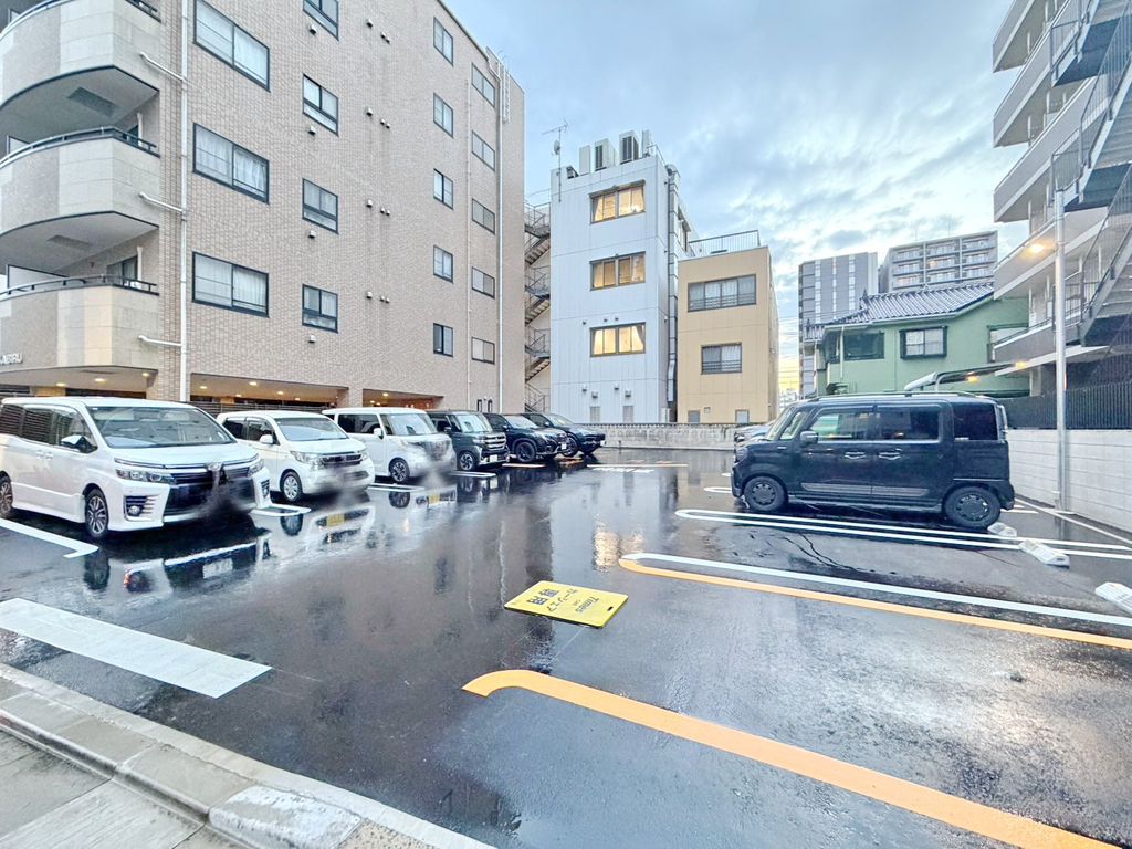 駐車場　眺望
