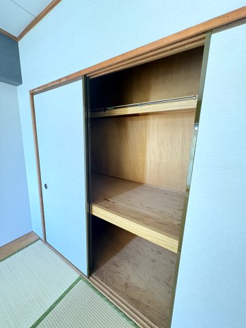収納　嬉しい収納も付いております！